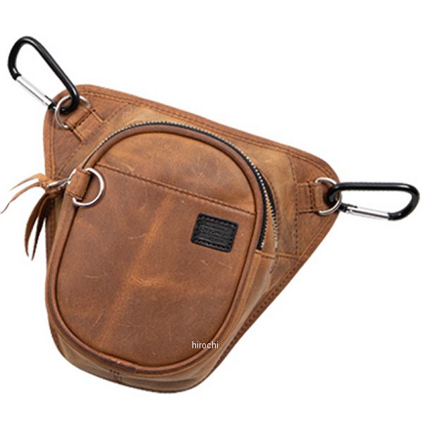 5S-W2TA デグナー DEGNER レザーチョークバッグ ブラウン