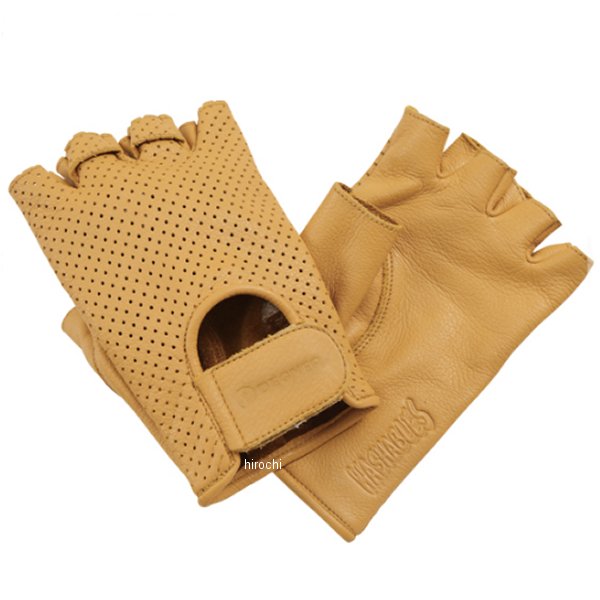 TG-28MH デグナー DEGNER メッシュハーフグローブ キャメル Sサイズ