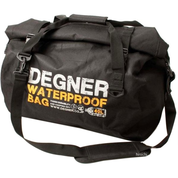 NB-115 デグナー DEGNER ウォータープルーフ ボストンバッグ 黒