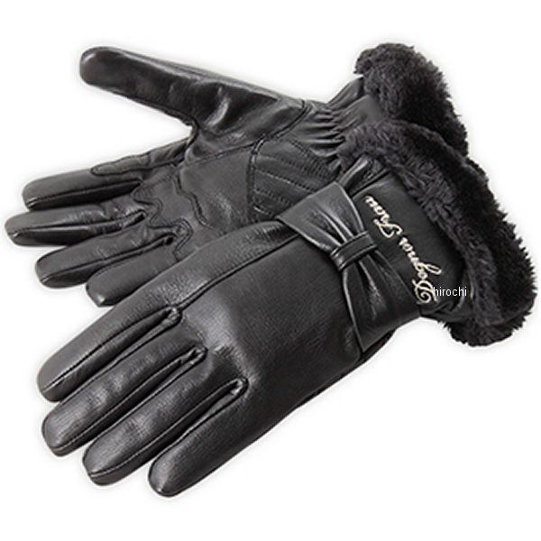 FRWG-21 デグナー DEGNER レディースレザーグローブ 黒 Lサイズ