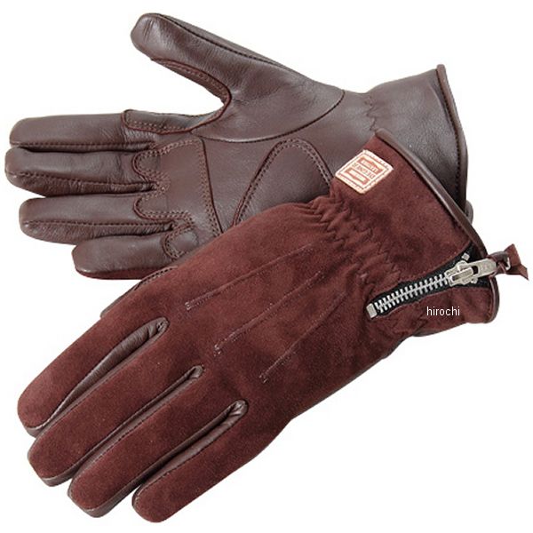 FRWG-22 デグナー DEGNER レディースレザーグローブ ブラウン Lサイズ