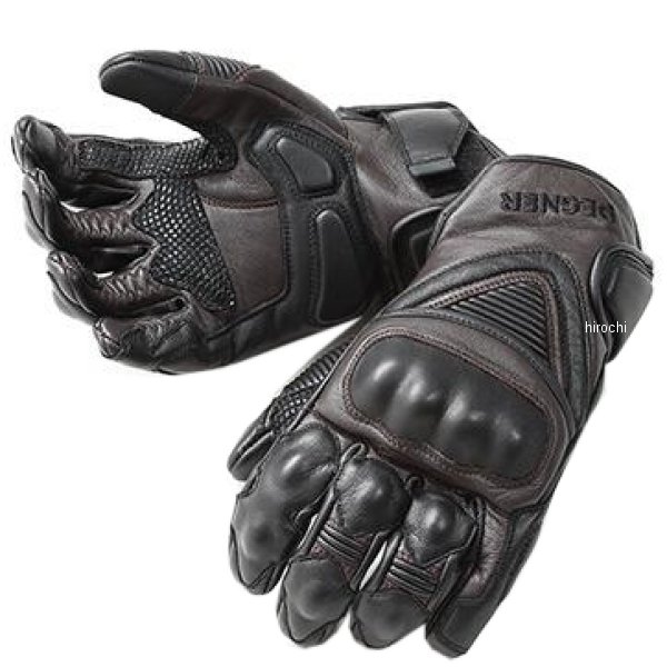 TG-36 デグナー DEGNER スマホ対応ツーリンググローブ ブラウン Lサイズ