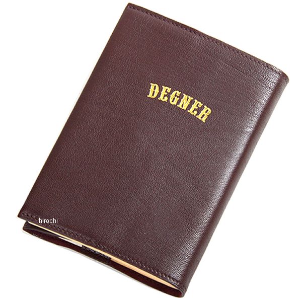 EC-4 デグナー DEGNER レザーブックカバー ブラウン