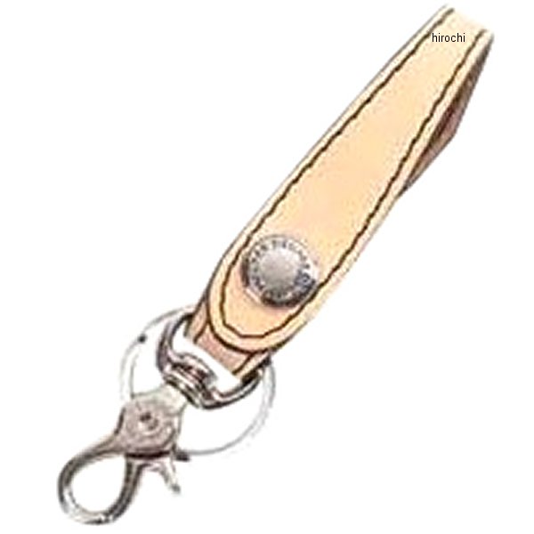 K-51 デグナー DEGNER レザーキーホルダー タン/黒