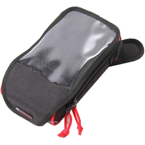 NB-142MAG デグナー DEGNER マグネット式タンクバッグ 黒/赤パイピング