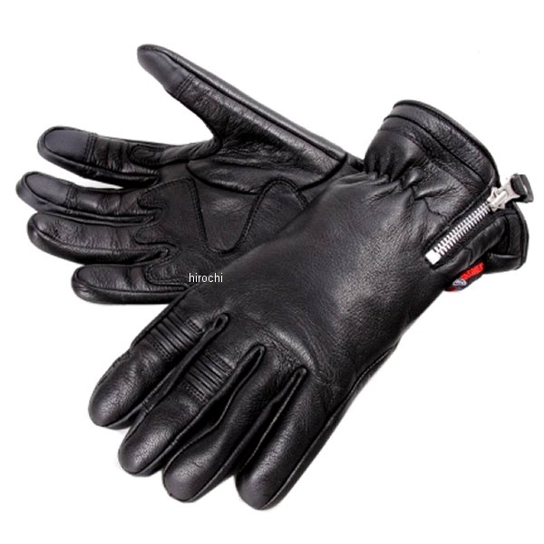 TG-38I デグナー DEGNER スマホ対応ツーリンググローブ 黒/黒 Sサイズ