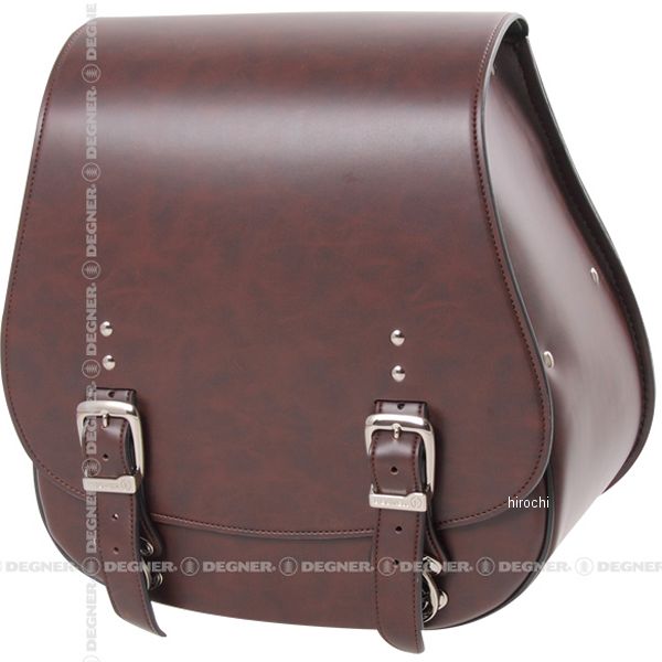 DSB-5 デグナー DEGNER シンセティックレザーサドルバッグ ブラウン