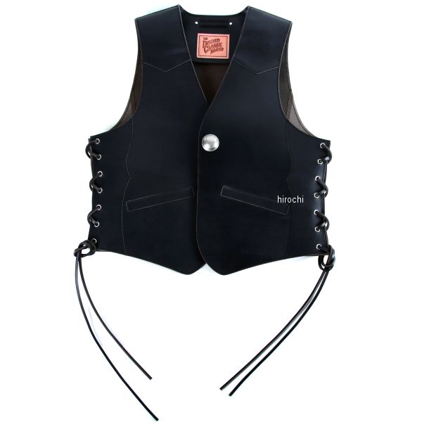 4WV-14 デグナー DEGNER レザーベスト 黒 XLサイズ