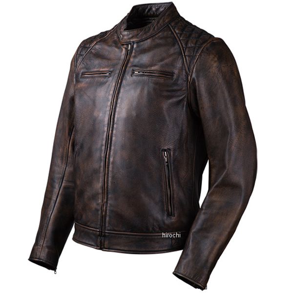 18SJ-6 デグナー DEGNER ゴートレザージャケット ブラウン Lサイズ