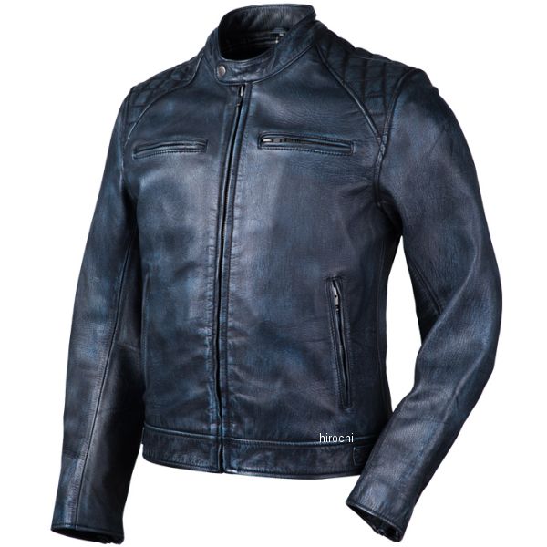 18SJ-6 デグナー DEGNER ゴートレザージャケット ネイビー XLサイズ