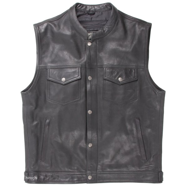 V-16 デグナー DEGNER レザーベスト 黒 XLサイズ