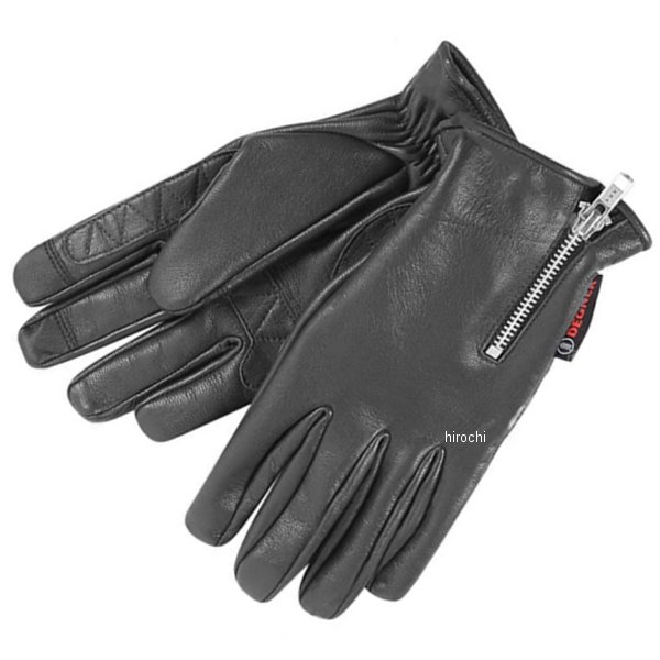 TG-47I デグナー DEGNER スマホ対応 やぎ革ツーリンググローブ 黒 Sサイズ