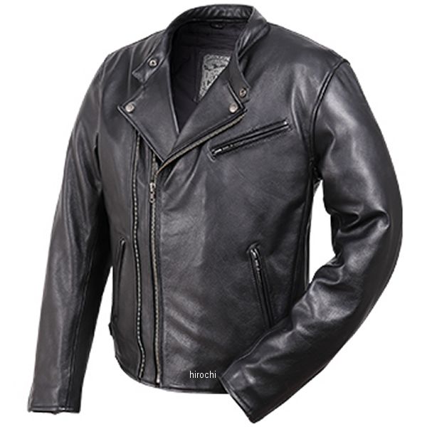 19WJ-14 デグナー DEGNER カウレザーダブルジャケット 黒 XLサイズ