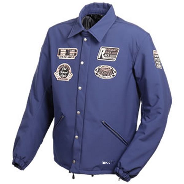 19WJ-22 デグナー DEGNER ソフトシェルコーチジャケット ネイビー Lサイズ
