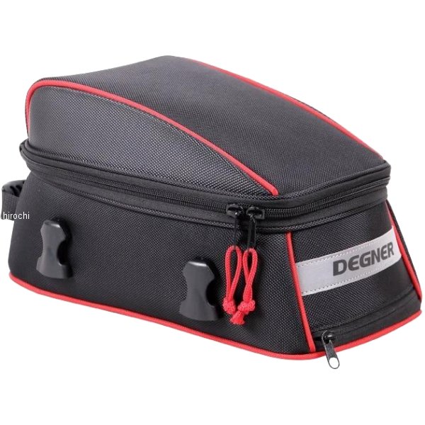 NB-172 デグナー DEGNER シートバッグ 黒/赤パイピング