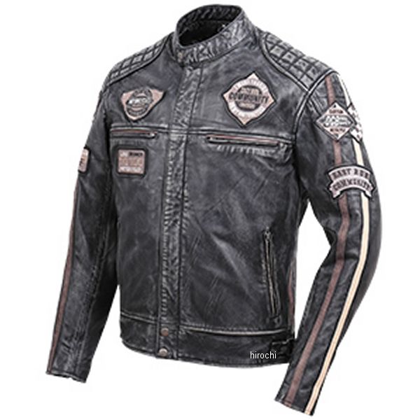 20SJ-7 デグナー DEGNER シープレザージャケット 黒/ブラウン Lサイズ