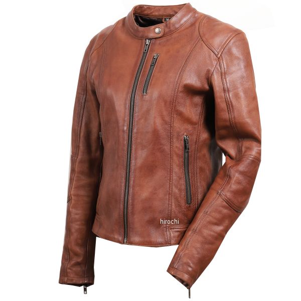 FR20SJ-9 デグナー DEGNER レディースレザージャケット ブラウン Sサイズ