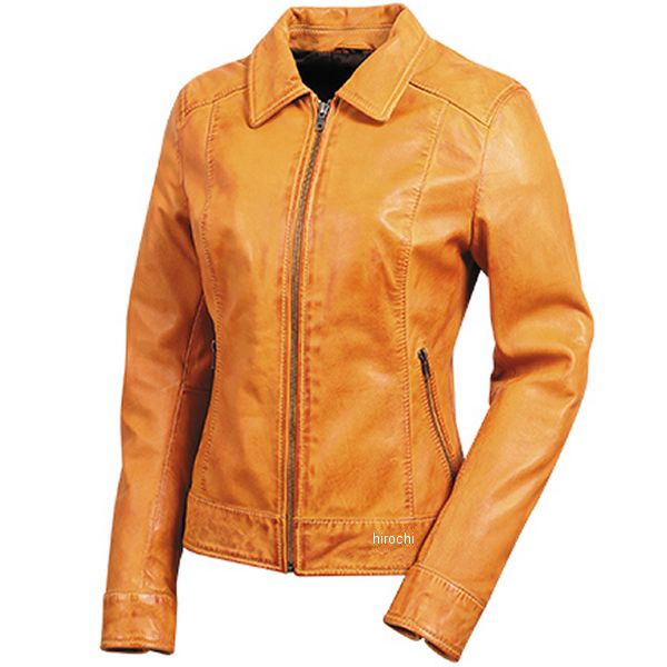 FR20SJ-11 デグナー DEGNER レディースレザージャケット キャメル Sサイズ
