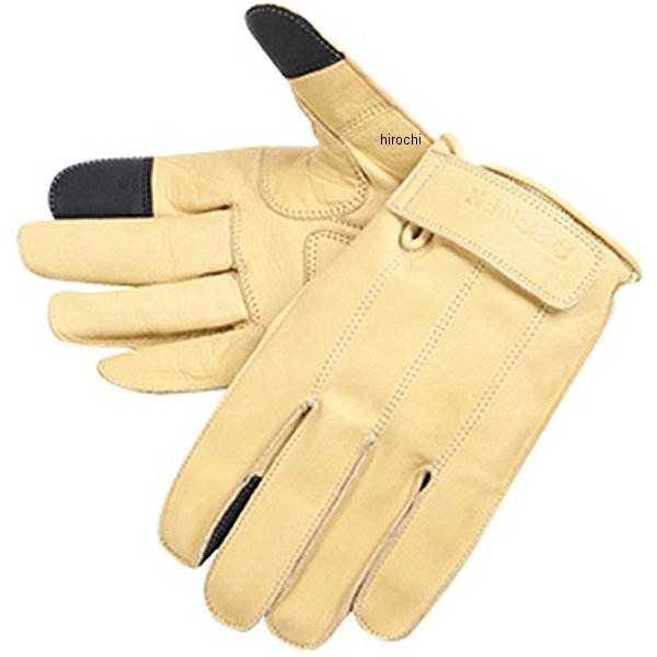 TG-58 デグナー DEGNER レザーツーリンググローブ タン Mサイズ