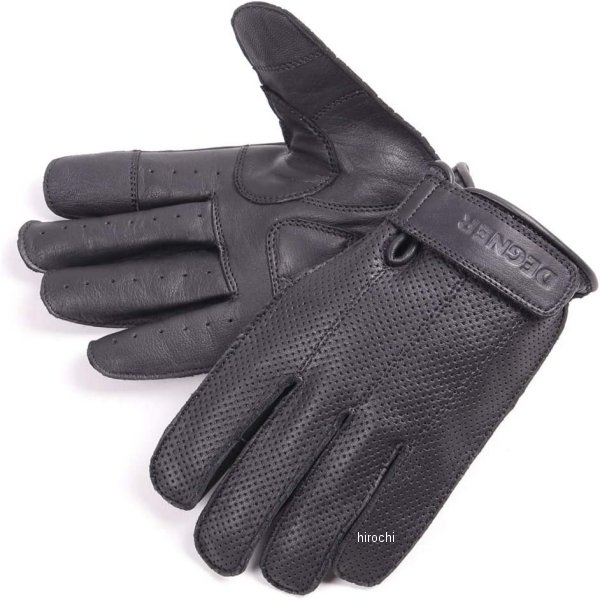 TG-59M デグナー DEGNER レザーツーリングメッシュグローブ 黒 Sサイズ