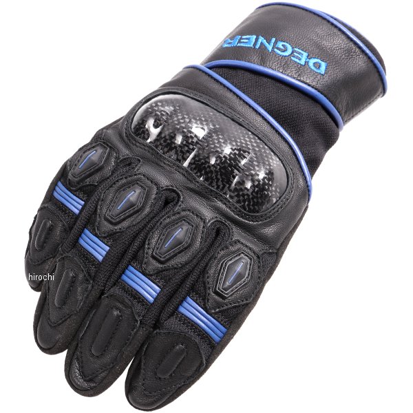 TG-62 デグナー DEGNER スポーツグローブ 黒/青 XLサイズ