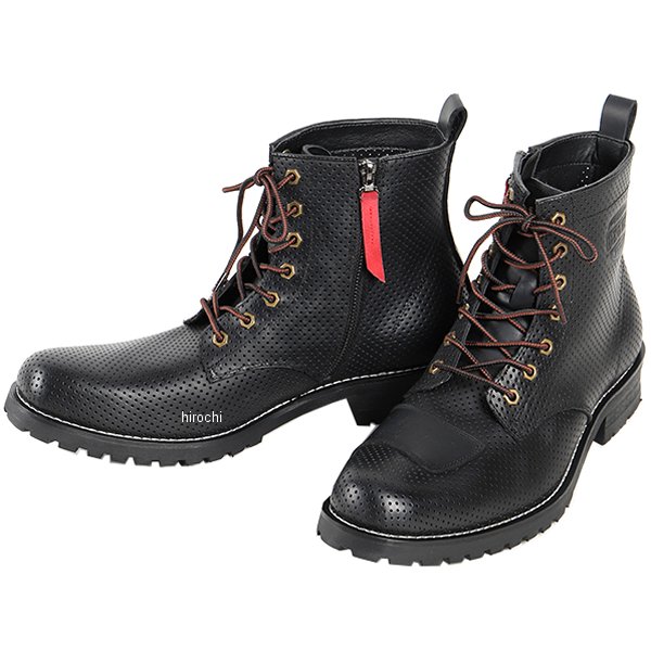 HS-B11M デグナー DEGNER シフトガード付レザーメッシュレザーブーツ 黒 27cm