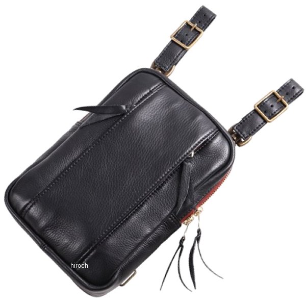 W-49A デグナー DEGNER レザー ホルスターバッグ 黒