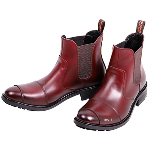 HS-B13 デグナー DEGNER シフトガード付サイドゴアレザーブーツ ブラウン 26cm