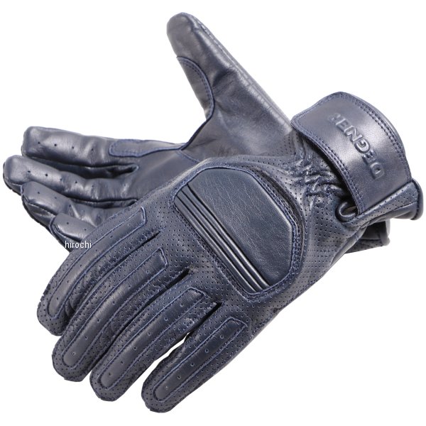 TG-69M デグナー DEGNER メッシュレザーグローブ ネイビー XLサイズ