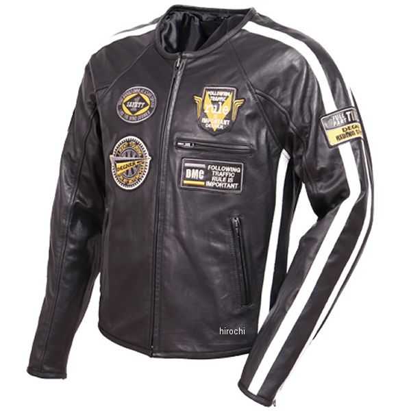 21SJ-9 デグナー DEGNER レザーラグランスリーブジャケット 黒 Mサイズ