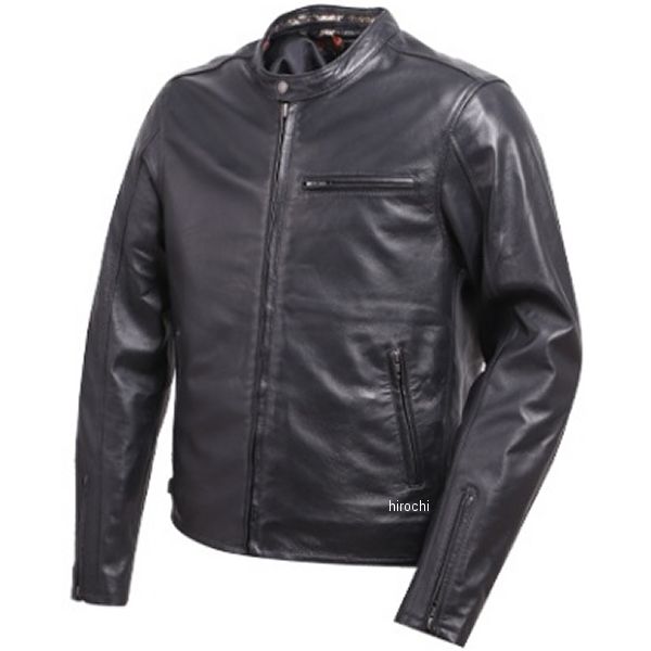 21SJ-14K デグナー DEGNER 金襴レザージャケット 黒 流水雪輪 XLサイズ