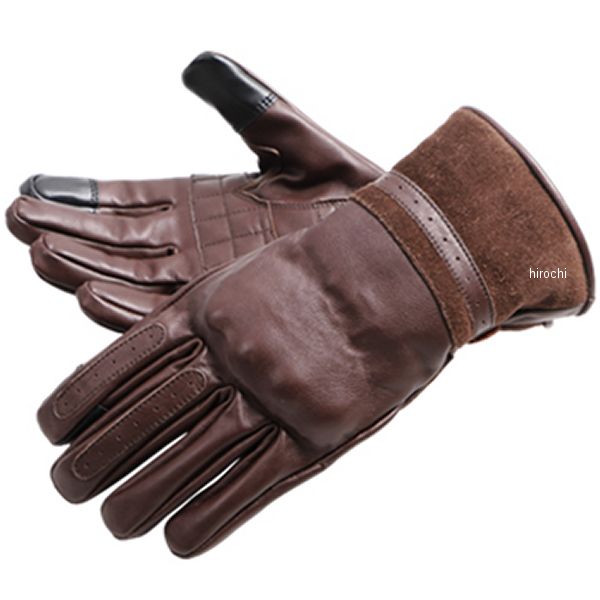FRWG-41 デグナー DEGNER レディースレザーグローブ ブラウン Mサイズ