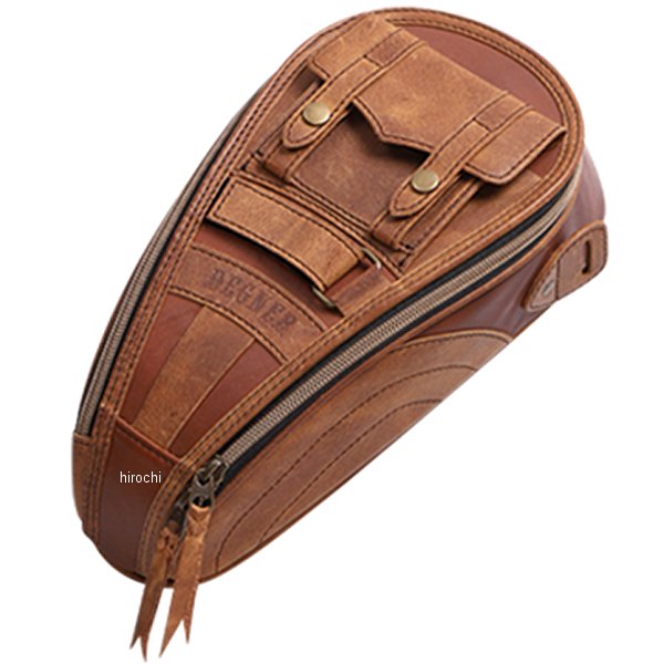 SB-92 デグナー DEGNER レザーマグネットタンクバッグ ブラウン