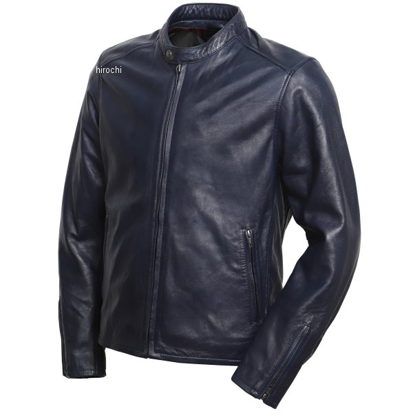 22SJ-3 デグナー DEGNER シングルライダースジャケット ネイビー XLサイズ