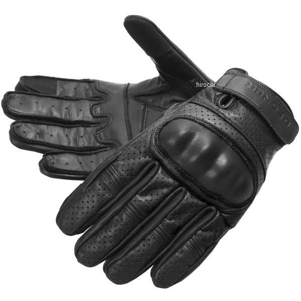 TG-76M デグナー DEGNER メッシュレザーショートグローブ 黒/黒 XLサイズ