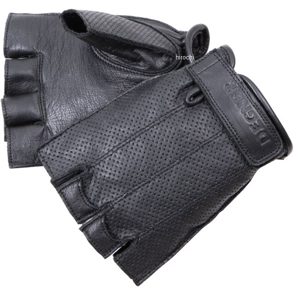 TG-82MH デグナー DEGNER メッシュハーフグローブ 黒 Lサイズ