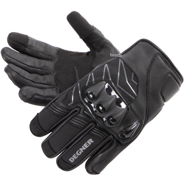 WG-45 デグナー DEGNER スポーツグローブ 黒/白グレー Mサイズ