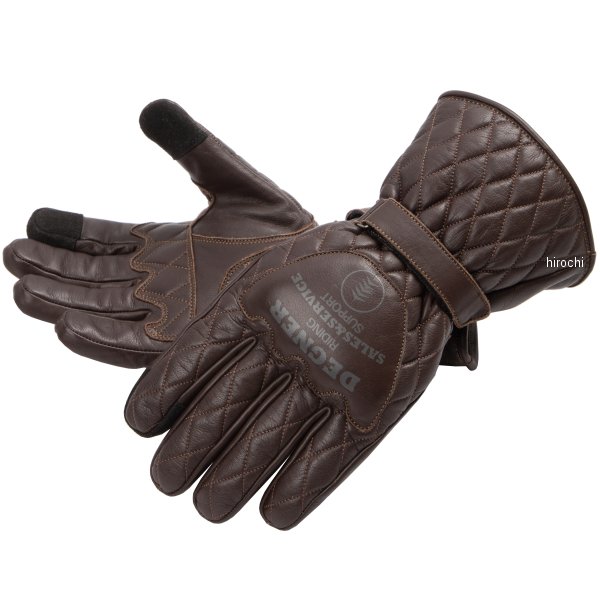 WG-46 デグナー DEGNER レザーグローブ ブラウン Lサイズ