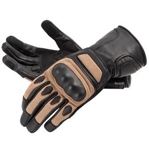 FRWG-48 デグナー DEGNER レディースレザーグローブ 黒/ベージュ Sサイズ
