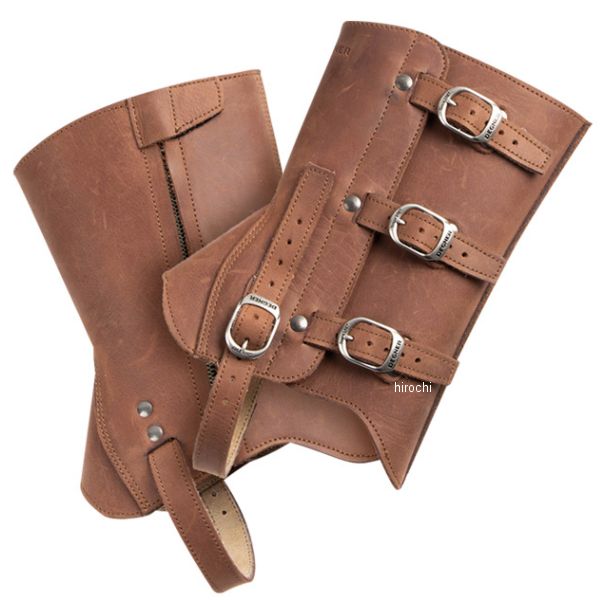 CH-10 デグナー DEGNER レザーゲートル ブラウン