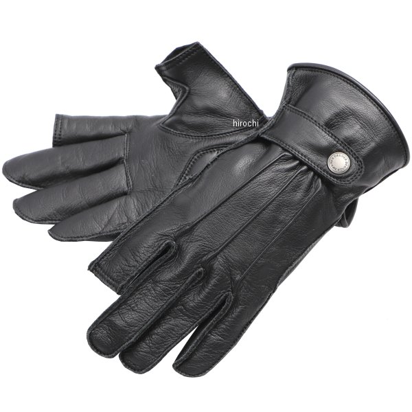 TG-92 デグナー DEGNER フィンガーレス レザーグローブ 黒 XLサイズ