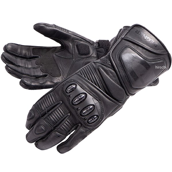 RG-11 デグナー DEGNER レーシンググローブ 黒/黒 Lサイズ