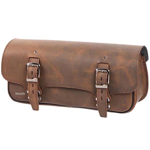 SB-105 デグナー DEGNER レザーサドルバッグ マフラー側 ブラウン
