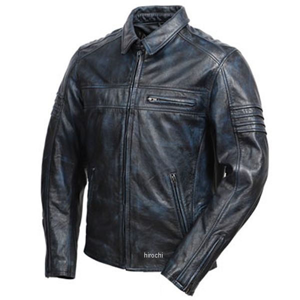 23SJ-5 デグナー DEGNER レザージャケット ネイビー Lサイズ