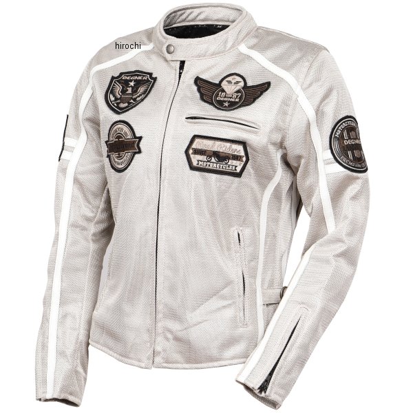 FR23SJ-8 デグナー DEGNER レディースメッシュジャケット ベージュ Mサイズ