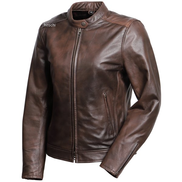FR23SJ-10 デグナー DEGNER レディースレザージャケット ブラウン Mサイズ