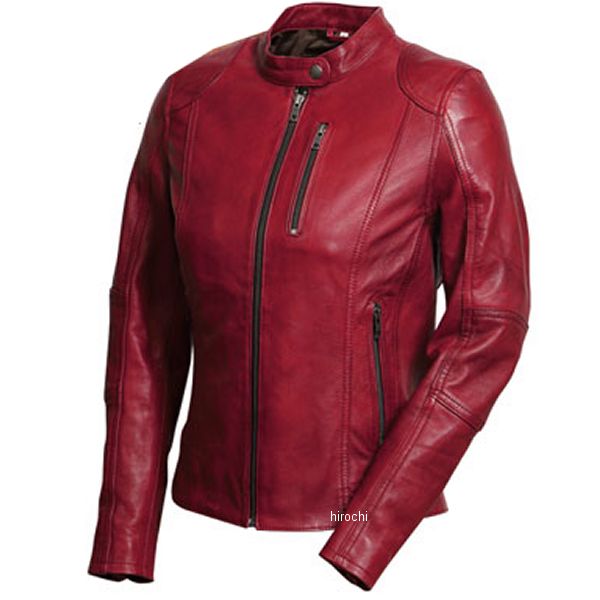 FR20SJ-9 デグナー DEGNER レディースレザージャケット 赤 Mサイズ
