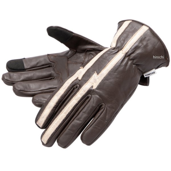 WG-51 デグナー DEGNER ウィンターレザーグローブ ブラウン/アイボリー Mサイズ