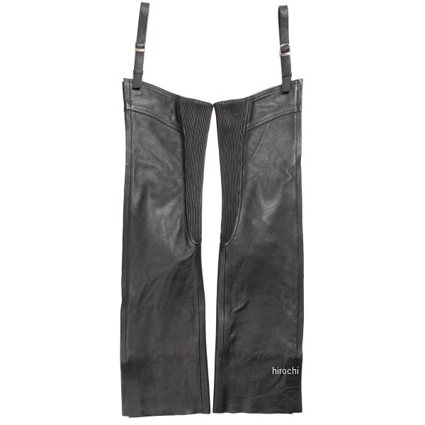 CH-11 デグナー DEGNER プロテクター付きヒートガードレザーチャップス 黒 Sサイズ