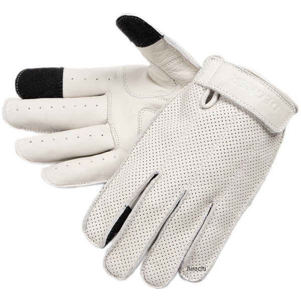 TG-59M デグナー DEGNER 春夏モデル メッシュレザーショートグローブ アイボリー Mサイズ